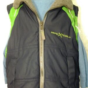 ZeroXposur reversible navy & gray winter ski vest